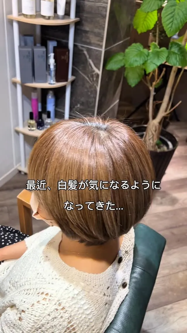 「最近、白髪が増えてきたな…」 